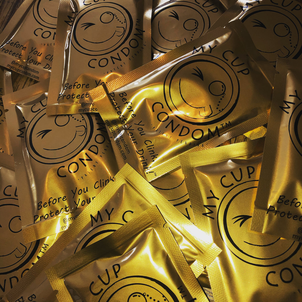 Before You Clink, Protect Your Drink!™ My Cup Condom™