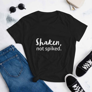 "Shaken, not spiked" T-Shirt